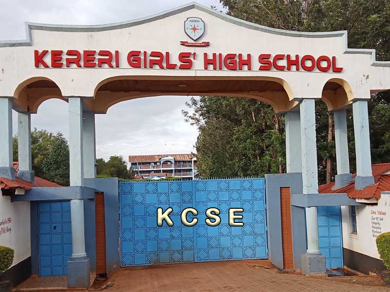 Kereri Girls KCSE Results