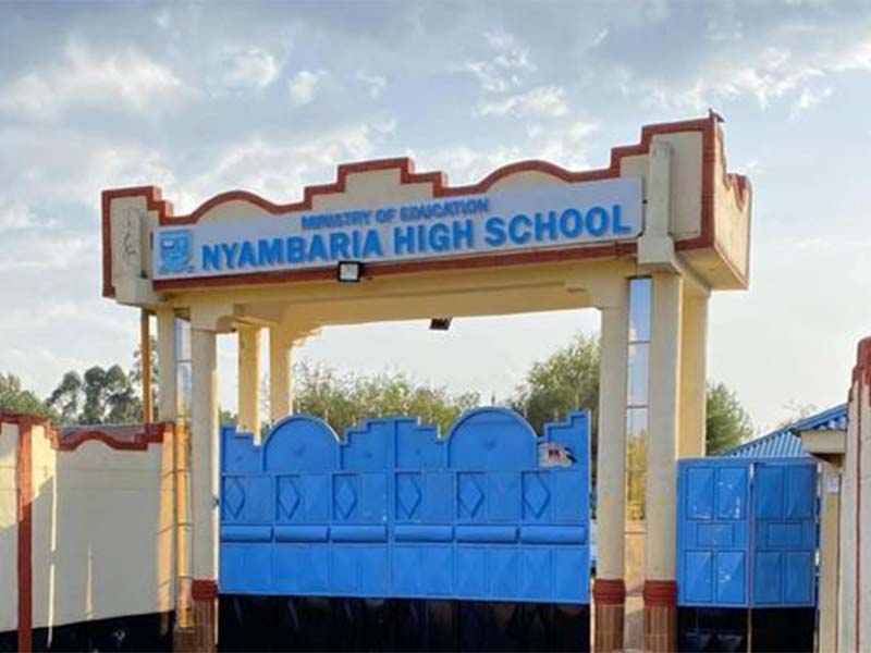 Nyambaria Boys KCSE Results SRC: @Kenyanmoves