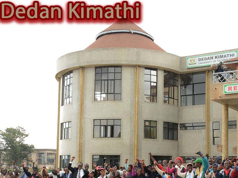 Dedan Kimathi University Courses SRC: @Teachernews